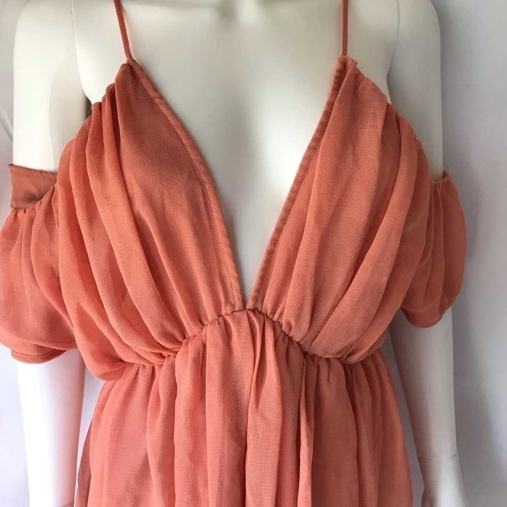 The Jetset Diaries Cold Shoulder Mini Dress